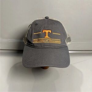 The Game University of Tennessee Vols Snapback Mesh Trucker Hat Gray Orange OSFM